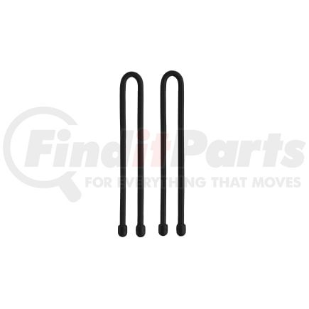 GT12-2PK-01 by NITE IZE - 12" Gear Tie Wrap, 2-pack - Black