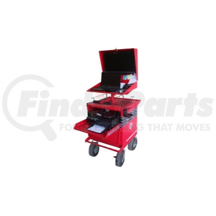 G1-A by GOLIATH CARTS - G1 Powered Mobile Workstation Cart - Base Model