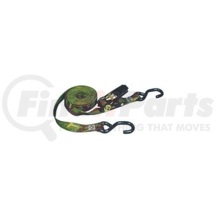 03508-V by HAMPTON PRODUCTS - 4 Pack Ratchet Tie-Down, Camo,