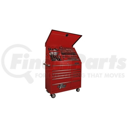 Extreme Tools PWSRC4118TXRD 41" Portable Workstation/Roller Cabinet Combo, Red