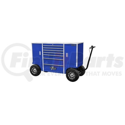 Extreme Tools TXPIT7009BL 70" 9 DRAWER PIT BOX BLUE