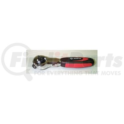 Ampro Tools T19001 Ratchet, 3/8 Drive Stubby, Spinner Head