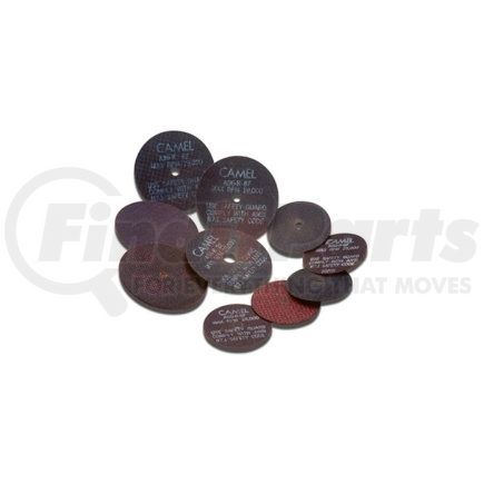 35505 by CGW ABRASIVE - Type 1,  Aluminum Oxide Cutoff Wheels for Die Grinder / Mandrel 3X1/8X3/8 T1 A24-R-BF