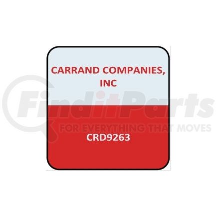 9263 by CARRAND - 8in Deluxe Plas. Hd / 20i