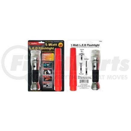 Ampro Tools T23930 Emergency Light, Trafficator, Flashlight, and Lantern, Magnetic Base, 4 in 1, 3 Function Switch, 1 W