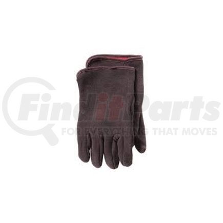 WA7644A by PROTECTIVE INDUSTRIAL - Men's Brown Jersey Gloves, Fleece Lined, Heavy Weight, Slip-On Open Cuff, Sold by the Dozen