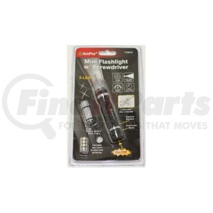 Ampro Tools T19741 Flashlight w/Screwdriver