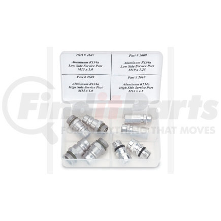 2685 by FJC, INC. - OE R134a Service Port Assortment