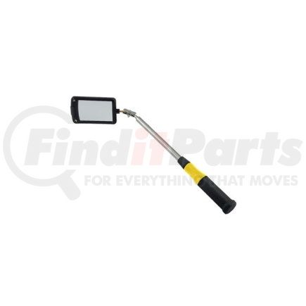 80560 by GENERAL TOOLS & INSTRUMENTS - Lighted Telescoping Inspection Mirror, 2" x 3" Rectangular Head, Telescoping Range 12-1/4" to 33"