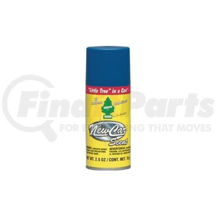 UAL-09089 by CAR FRESHENER - Little Trees In a Can Car Freshener, New Car Scent, 2.5 oz Spray Can