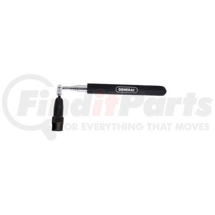 582 by GENERAL TOOLS & INSTRUMENTS - Telescoping Mini Lighted Magnetic Pick-Up Tool, with 2 lb Magnet, LED, 5-1/2" to 29" Range