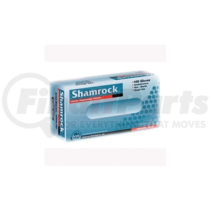 81112 by SHAMROCK - Nitrile Gloves, Disposable, Medium, Powdered, Non-Sterile, Fully Textured, 100 per Box