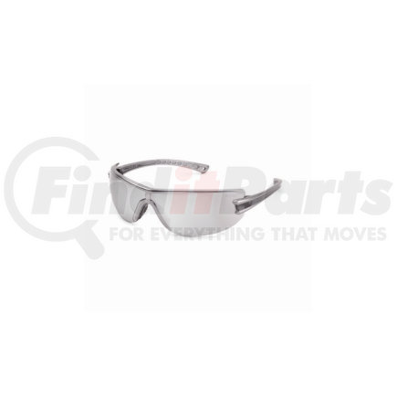 19GY8M by GATEWAY SAFETY - Safety Glasses, Luminary, Wraparound Silver Mirror Anti-Scratch Lens, Silver Temple, Lightweight