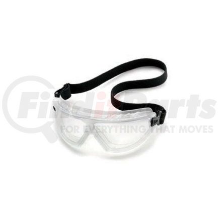 4589F by GATEWAY SAFETY - Black Mirrored Anti-Fog Glasses