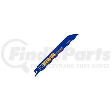372606P5 by HANSON - Reciprocating Saw Blade, 6" Long, 6 TPI, Bi-Metal, for Wood Cutting, 5 Pack