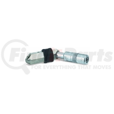 LX-1406 by AIRGAS SAFETY - Grease Gun Coupler, 360 Degree Swivel, 1/8" NPT Threads, Spring Loaded Ball Check, 4500 Max PSi
