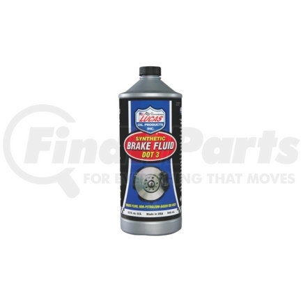 10826 by LUCAS OIL - Lucas DOT 3 Brake Fluid