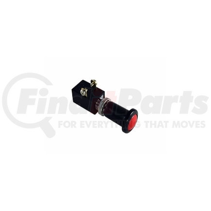 2670F by THE BEST CONNECTION - Red Illum Push-Pull Switch 15A 12V S.P.S.T. 1 Pc