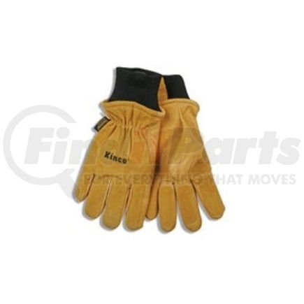 901XL by KINCO INTERNATIONAL - Ski Gloves, Pigskin Leather, Reinforced Palm and Fingers, Heatkeep Thermal Lining, Extra Large