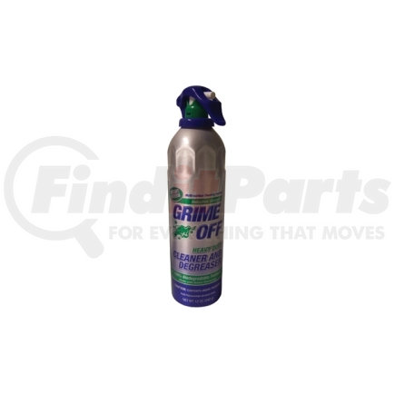 BET-0032 by HOOVER - GRIME OFF Foaming Degreaser, Vegetable Based Cleaner Dissolves Oil and Grease, 12 oz Spray Bottle