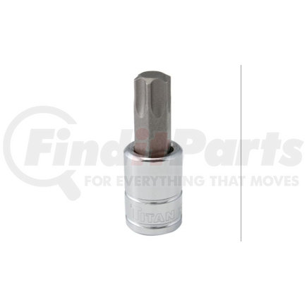 68955 by TITAN - Torx Bit Socket, 3/8" Drive, T55, Chrome