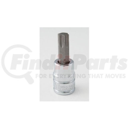 68940 by TITAN - Torx Bit Socket, 3/8" Drive, T40, Chrome