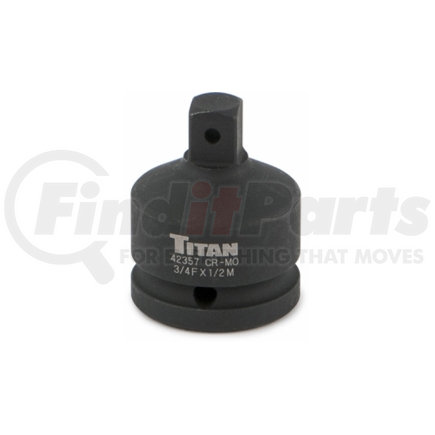 42357 by TITAN - 3/4in F to 1/2in M Impact Socket Adaptor