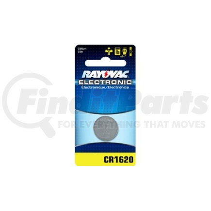 KECR1620-1W by RAYOVAC BATTERIES - Lithium Keyless Entry Battery, 3.0 Volt, Size 1620, 1 Pack, Carded