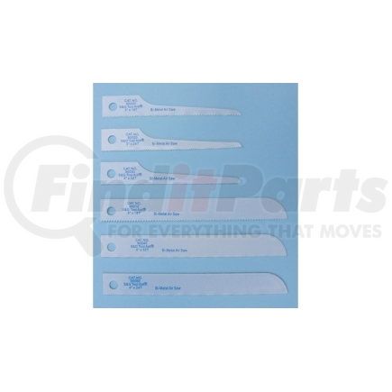 90060 by SG TOOL AID - Reciprocating Air Saw Blades, 4" All Purpose 32TPI Package of 5