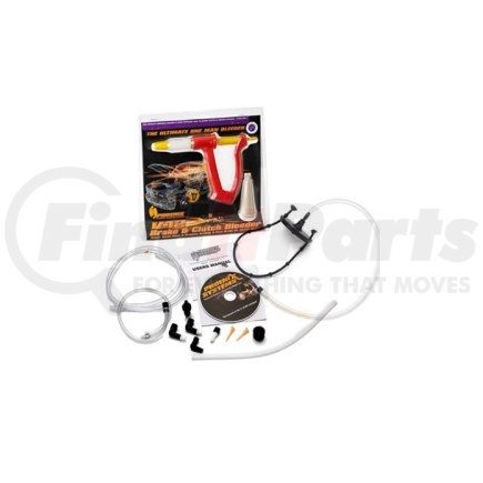 2004-MC by PHOENIX SYSTEMS - V12 DIY Brake Bleeder Set, Motorcycle Adapter, One Person Operation, with Reverse Fluid Injection
