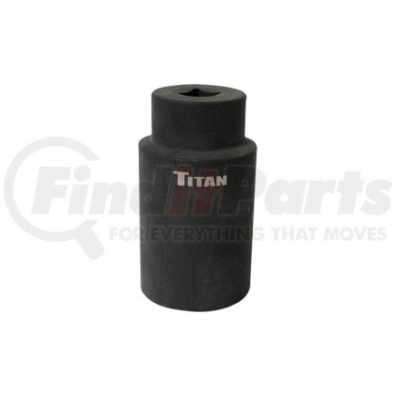 15338 by TITAN - Axle Nut Socket 1/2" Drive, 38mm, 6 Point, Deep