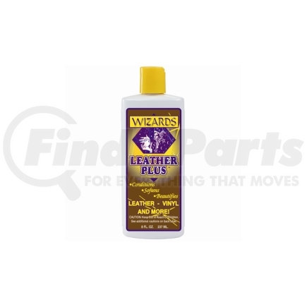66319 by RJ STAR - Leather Plus Leather Conditioner, 8 oz Bottle, Preserves and Protects Leather, Vinyl and Naugahyde