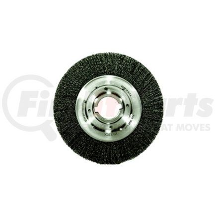 Weiler 06160 Bench Grinder Wire Wheel, 10" Diameter, .0118 Crimped Wire, Medium Face, 2" Arbor, 4,500 RPM Max