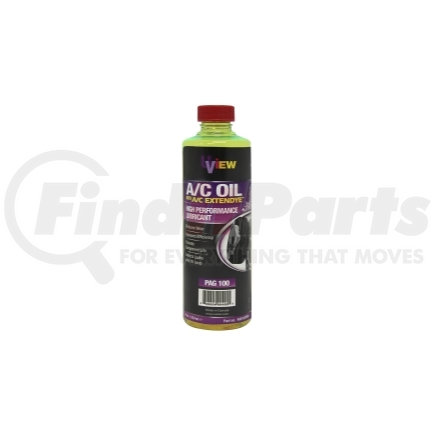 488100PBD by UVIEW - PAG 100 Oil - 8 oz. Bottle with A/C ExtenDye