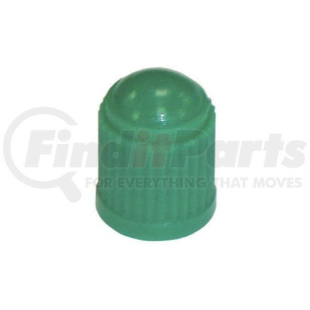TI117 by THE MAIN RESOURCE - Green Plastic Tire Cap With Seal (100 Per Box)