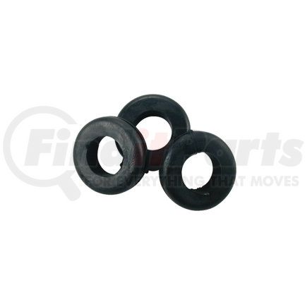 4402-1H by THE BEST CONNECTION - 13 Piece 3/8" Mounting Hole Black Vinyl Grommet