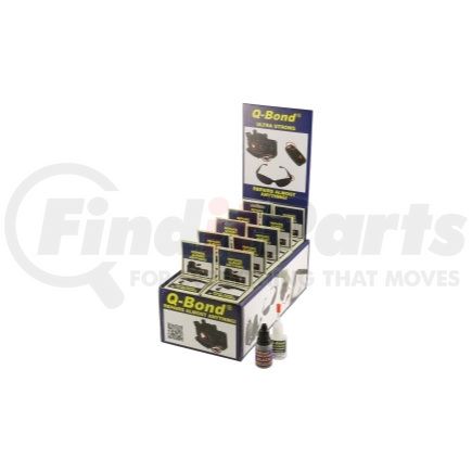 KTI90003 by K-TOOL INTERNATIONAL - Q-Bond Adhesive Kit, 10 Pack With Display