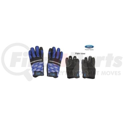 FMCFHT0398XL by FORD TOOLS - Anti Slip Silicone Palm Gloves (X Large)