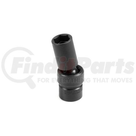 1017UMSD by GREY PNEUMATIC - 3/8" Drive x 17mm Semi-Deep Universal Impact Socket