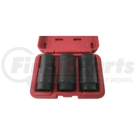 1069 by CTA TOOLS - 3 Pc. Crank Bolt Socket Set - 17/19/21mm