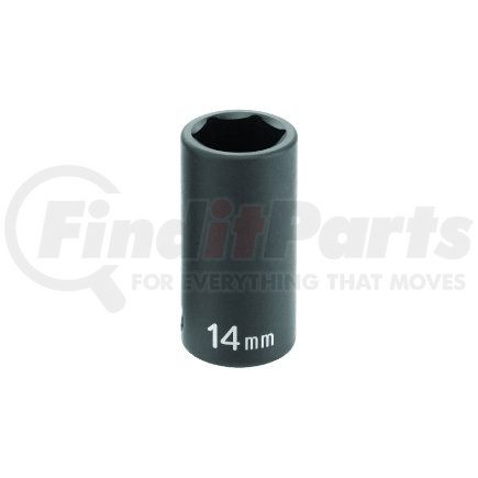 1007MSD by GREY PNEUMATIC - 3/8" Drive x 7mm Semi-Deep Impact Socket