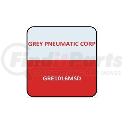 1016MSD by GREY PNEUMATIC - SOC MID DPTH 3/8 DR 16MM