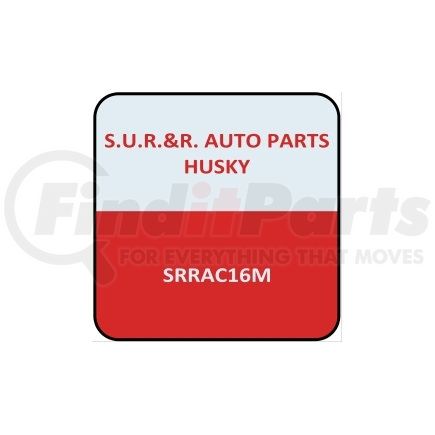 AC16M by SUR&R AUTO PARTS - 16MM A/C COMPRESSION UNION (1)