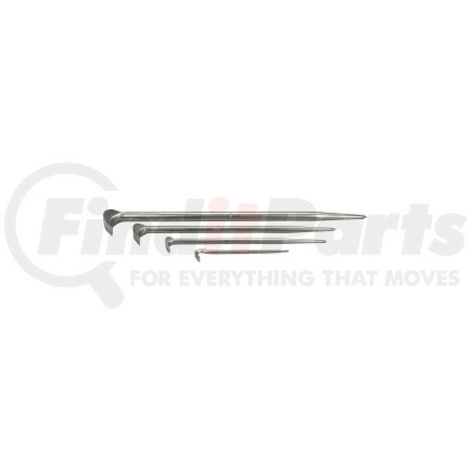 7176 by OTC TOOLS & EQUIPMENT - 4 Pc. Rolling Head Pry Bar Kit