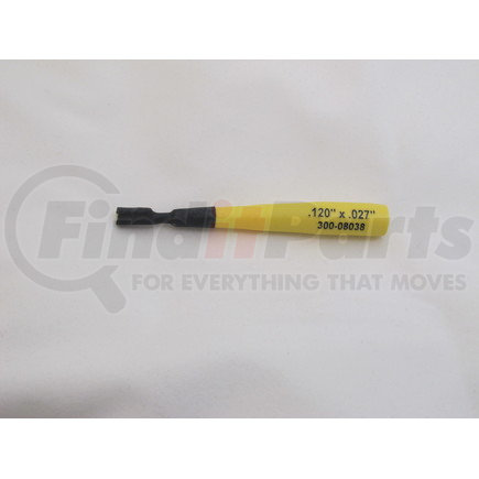 300-08038 by NUDI - Female .120 X .027 Yellow Probe