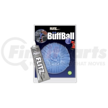 WB201-50 by FLITZ - 7" X-Large Buff Ball with Free Flitz Polish