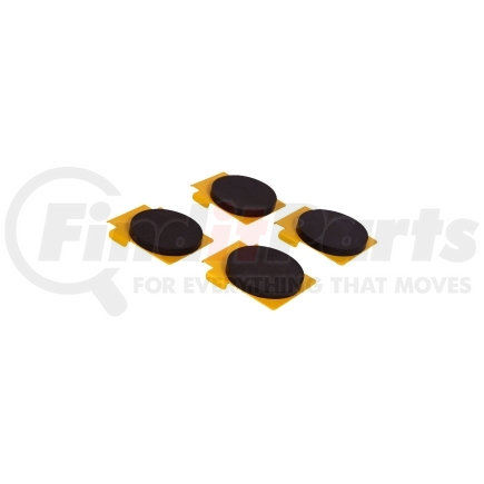 FJ6138BK by ROTARY LIFT - Set of Four Round Polymer Ddapters