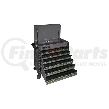 Sunex Tools 8057XTCAMO Premium Full Service Cart-CAMO