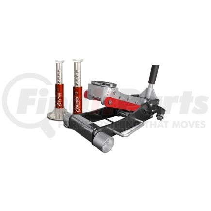 SUN6603ASJ by SUNEX TOOLS - 3 Ton Aluminum Service Jack (2 Pack)
