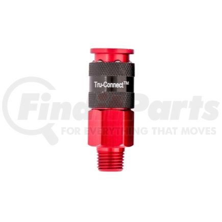 13-224R by PLEWS - 1/4" Red Female Coupler